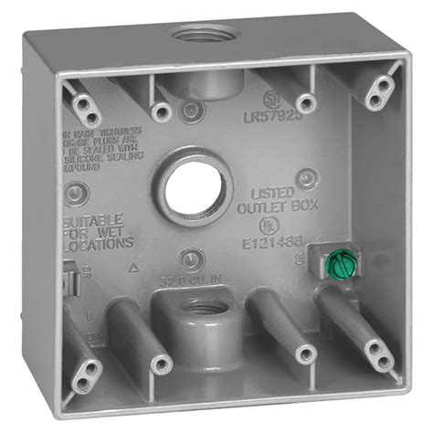 c.b dual coax junction box|Weatherproof Junction Boxes at Lowes.com.